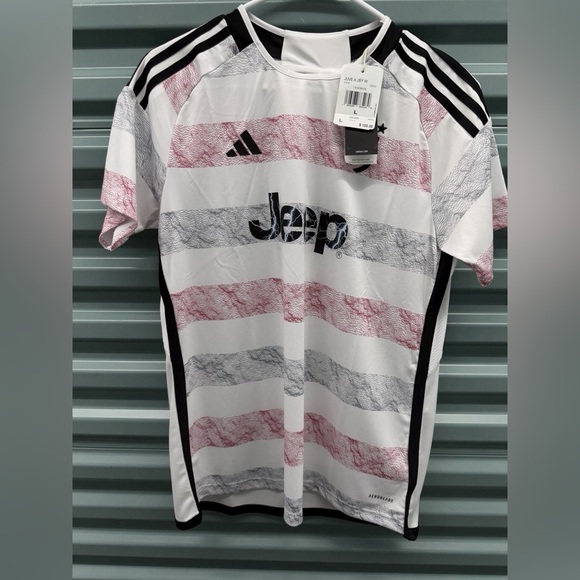 NWT Adidas Juventus 2023/2024 Away Soccer Jersey Women's Shirt IB0502 Size L - Picture 8 of 9